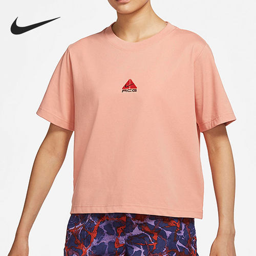 Nike/耐克正品夏季新款女子运动休闲舒适短袖T恤DQ2907-824