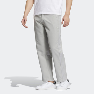 Adidas 三叶草新款 男子休闲运动梭织长裤 IK3704 阿迪达斯正品