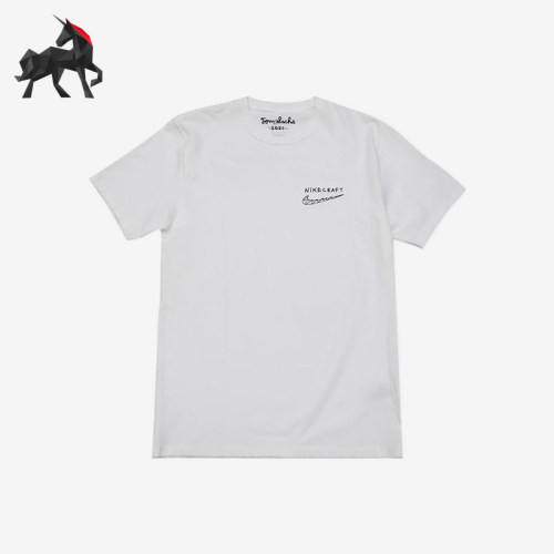 Nike/耐克正品Tom Sachs男女透气简约字母针织短袖T恤DM4732-100