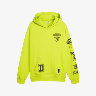 Puma/彪马男款字母Logo设计休闲连帽长袖卫衣625336-01