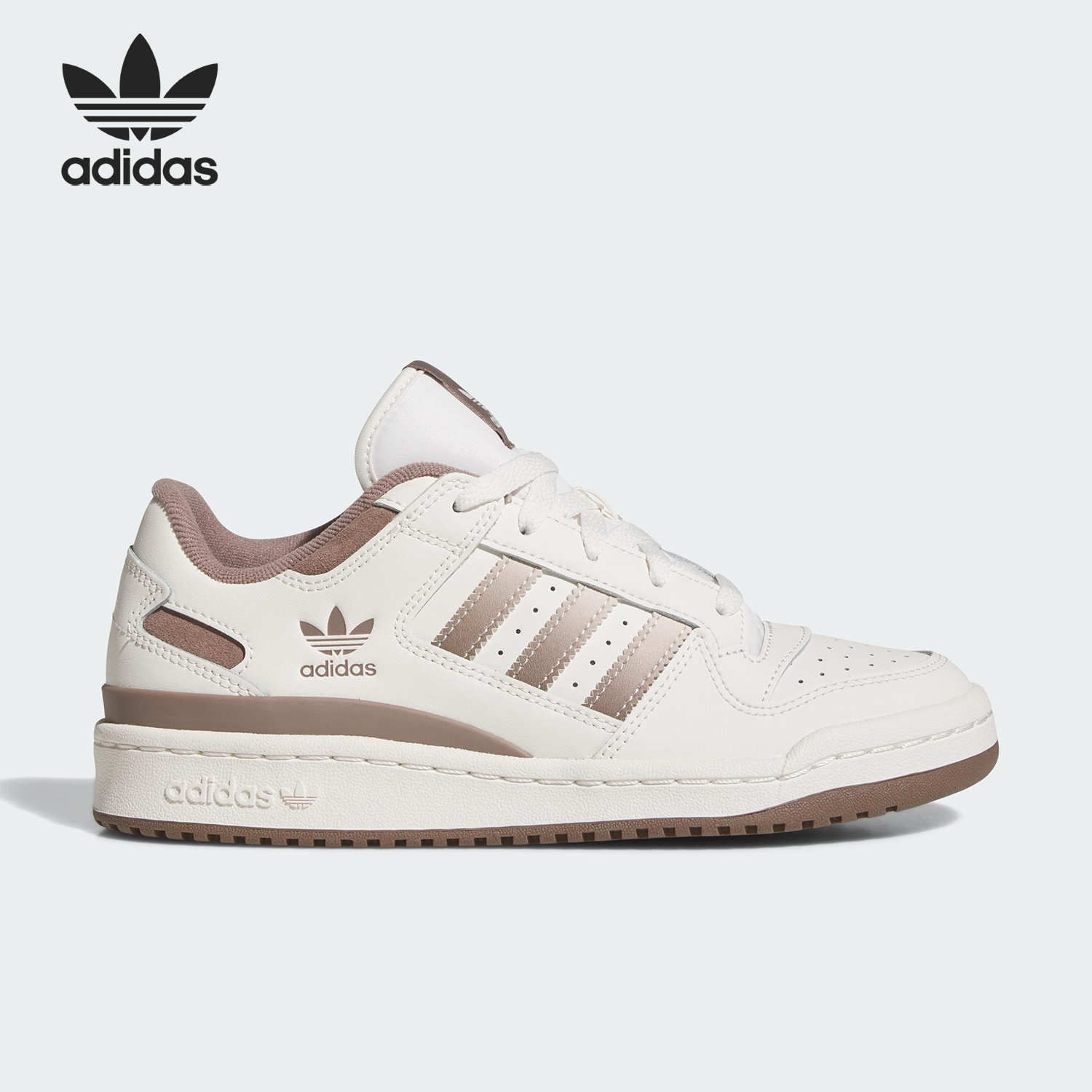 Adidas/阿迪达斯正品三叶草女士休闲经典篮球风运动板鞋JI3257