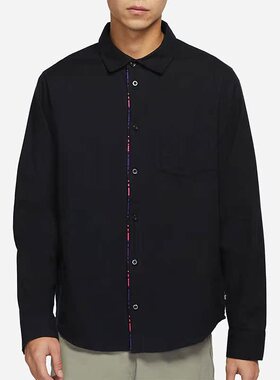 Nike/耐克正品春季新款男子运动翻领长袖衬衫DH2661-010