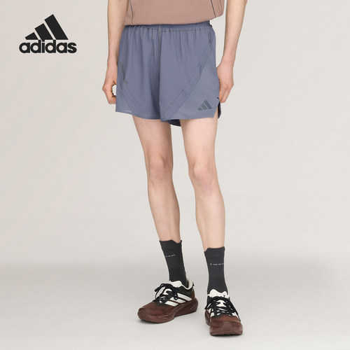 Adidas/阿迪达斯正品ADI365新款男灰蓝色经典跑步运动短裤KF5707
