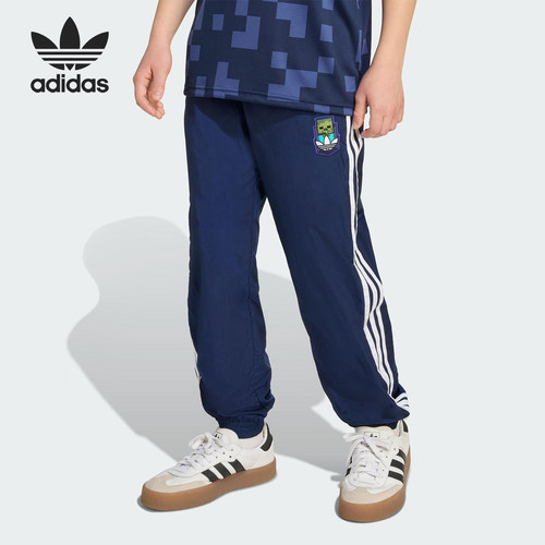 Adidas/阿迪达斯正品三叶草大童直筒日常休闲运动裤KD9837