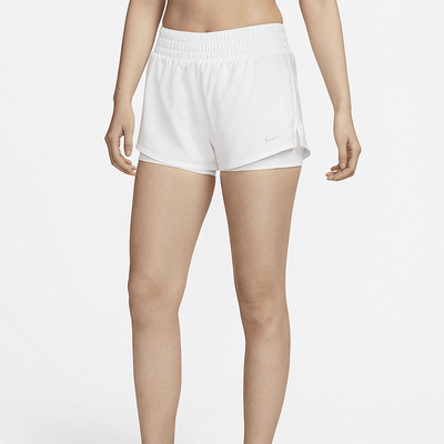 耐克女士二合一运动短裤