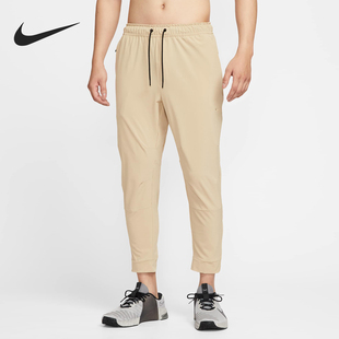 FB7549 Nike 梭织训练系带透气简约长裤 春秋男士 251 耐克官方正品