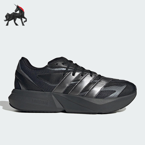 Adidas/阿迪达斯正品LIGHTBLAZE男士网眼布经典缓震跑步鞋JR7326
