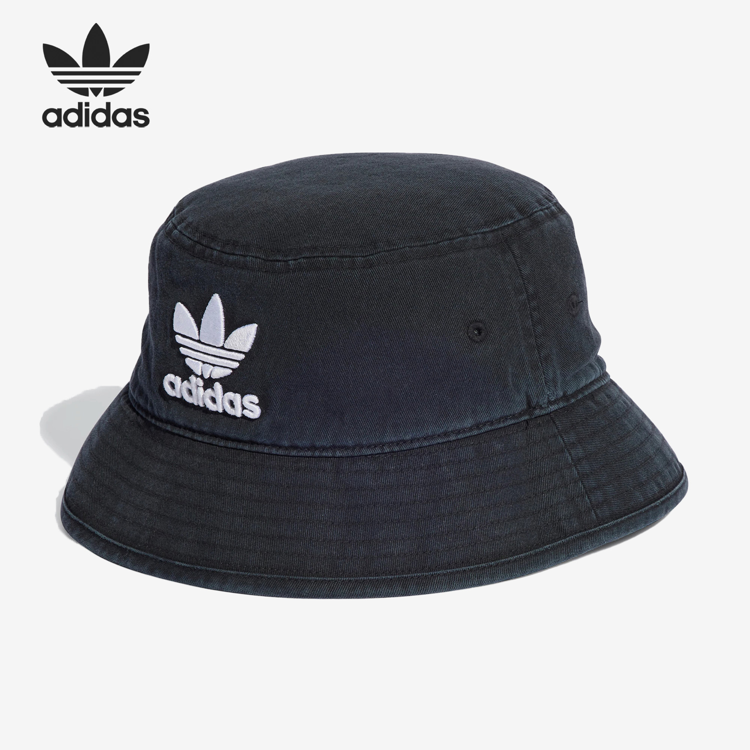 Adidas/阿迪达斯正品三叶草男女户外运动休闲渔夫帽IC0009