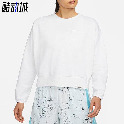 休闲运动短款时尚开叉套头卫衣