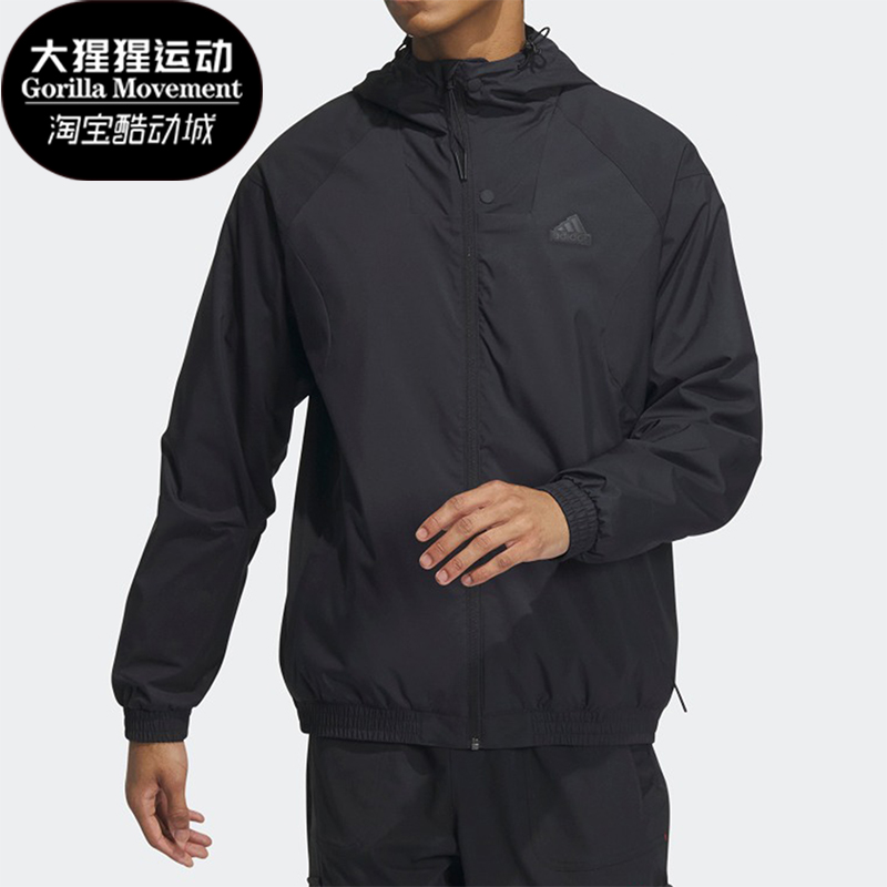 阿迪达斯正品男子加绒外套