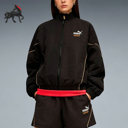 Puma/彪马正品立领长袖夹克新款男女休闲经典夹克外套636856-01