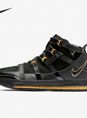 Nike/耐克正品ZOOM LEBRON III男士缓震实战篮球鞋AO2434-001