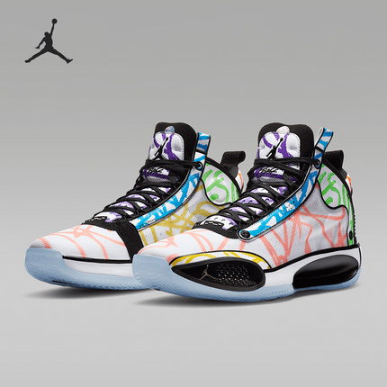 Nike/耐克正品JORDAN XXXIV ZION PE AJ34男子篮球鞋缓震 DA1897