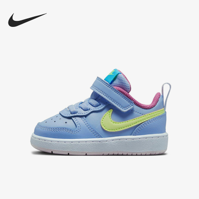 Nike/耐克正品秋季款婴童休闲魔术贴低帮耐磨运动鞋BQ5453-405