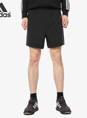Adidas/阿迪达斯正品 OWN THE RUN SHO 男子休闲五分短裤DX9701