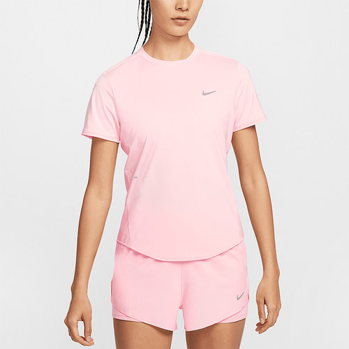 Nike/耐克正品2025夏女透气网眼经典运动跑步短袖T恤HM9699-607