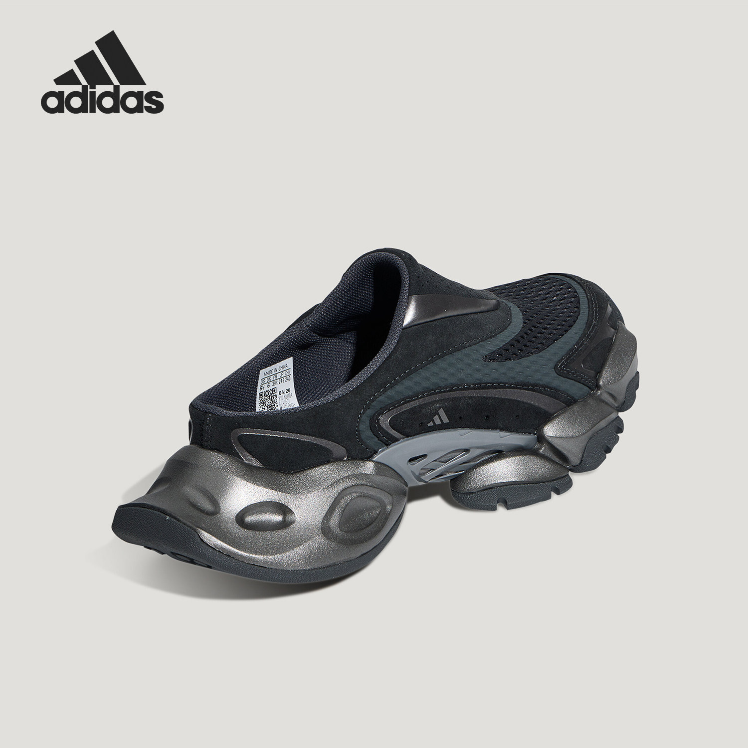 Adidas/阿迪达斯官方正品XLGRUNERMULE新款男黑穆勒鞋拖鞋LA0527