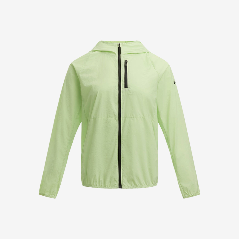 UA/安德玛正品运动女士轻质拒水透气训练跑步梭织外套1381881-383