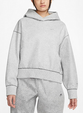 Nike/耐克正品 Forward 女子秋运动宽松保暖连帽衫卫衣DR4529-084