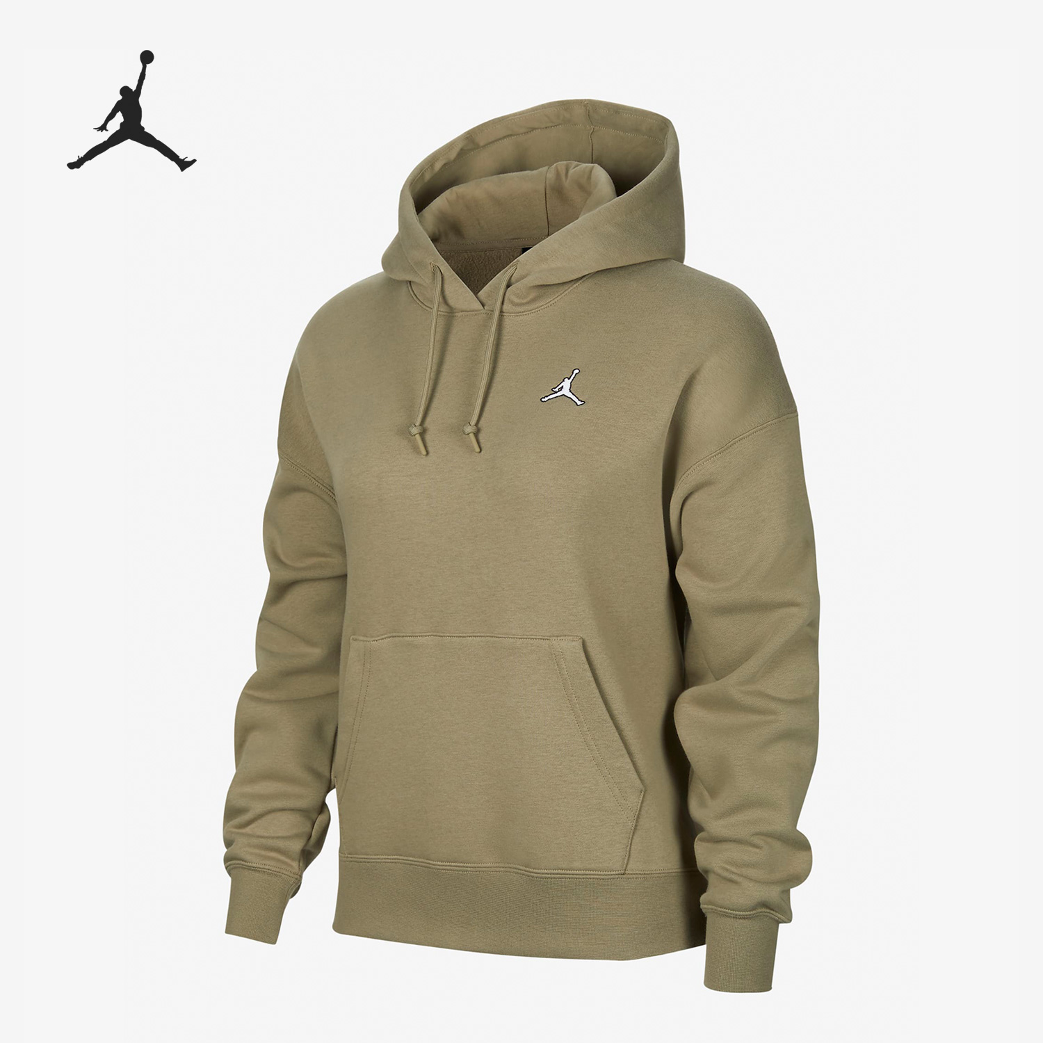 Nike/耐克官方正品Air Jordan女子运动加绒连帽卫衣DQ4459-352