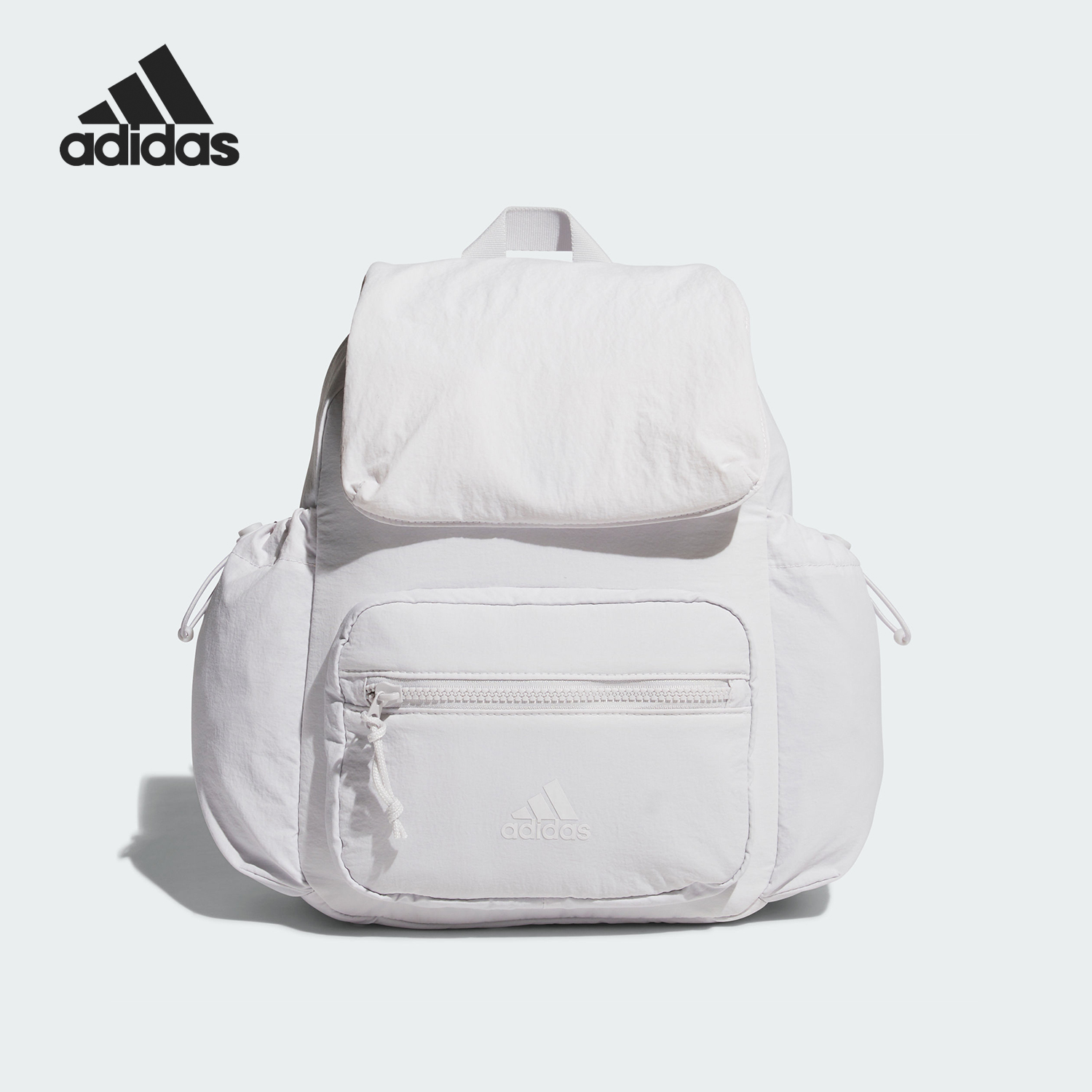 Adidas/阿迪达斯正品 FLAP BACKPACK 女士休闲双肩背包JJ2090