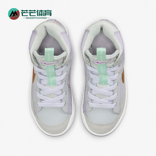 耐克大童中帮休闲滑板鞋