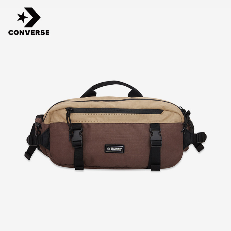 Converse匡威正品春季新款男女同款休闲手提斜跨腰包10022101