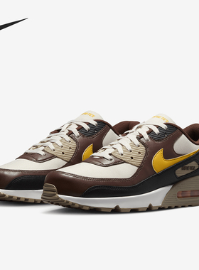 Nike/耐克正品Air Max 90男女低帮拼接气垫减震跑步鞋FD5810-201
