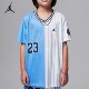 JORDAN大童透气拼接条纹运动训练T恤II3094 Nike 耐克正品 412