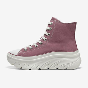高帮厚底帆布运动休闲鞋 Street女子春季 斯凯奇正品 Skechers
