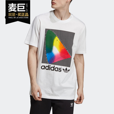 阿迪达斯男士三叶草T恤