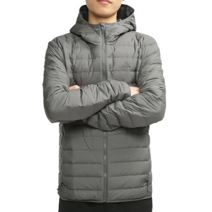 Adidas/阿迪达斯正品VARILITE SOFT男子运动防风连帽羽绒服GE5879