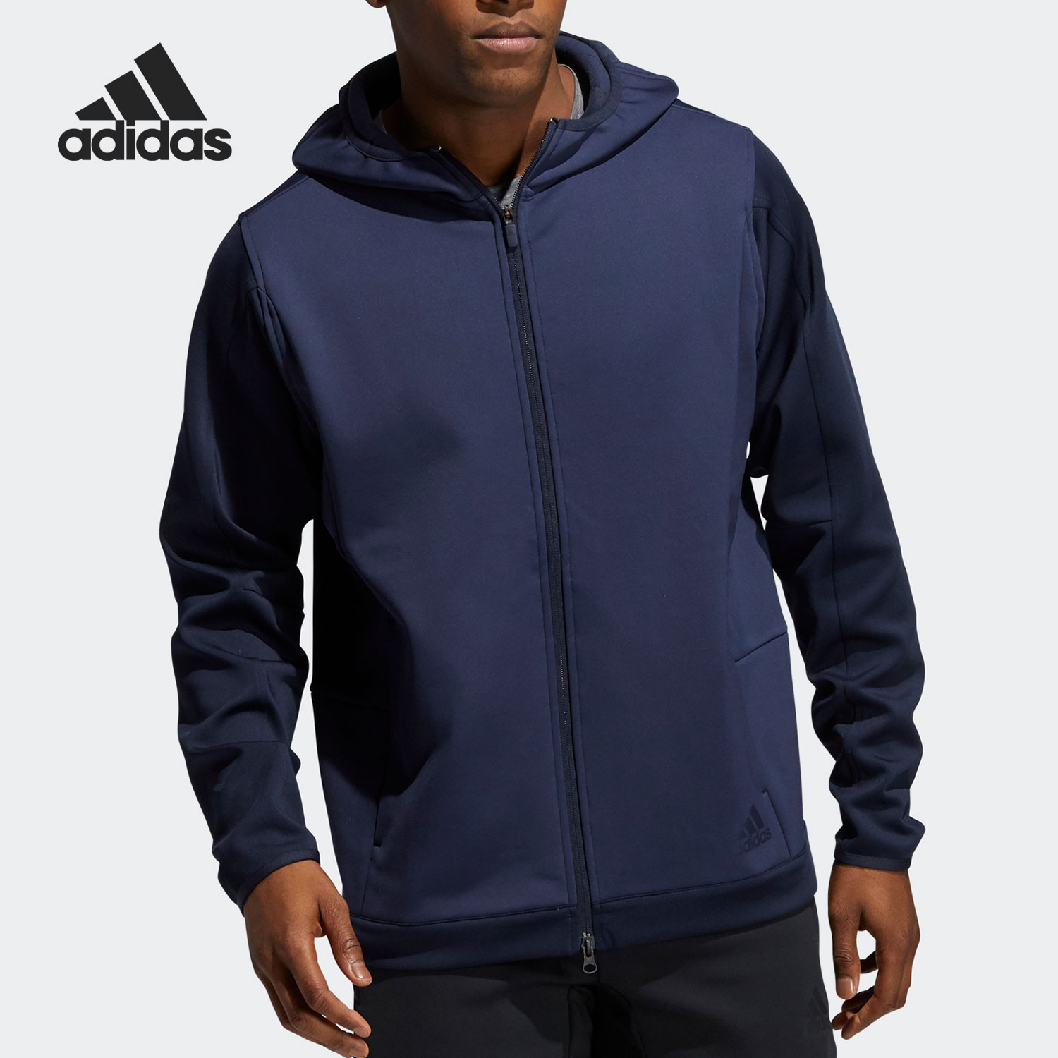 Adidas/阿迪达斯男子连帽外套