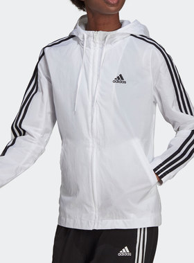 Adidas/阿迪达斯 正品 夏季新款女子休闲透气外套 H10243