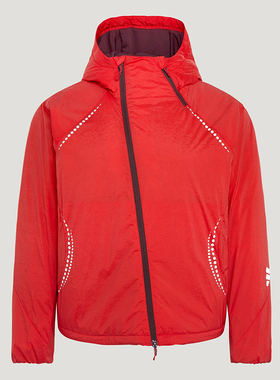 Adidas/阿迪达斯正品2025冬季款女士日常连帽梭织保暖棉服KV4863