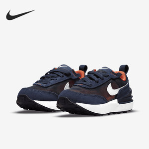 Nike/耐克正品 WAFFLE ONE BT 小童低帮透气运动鞋DC0479-401