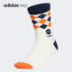 中筒运动袜一双装 Adidas 男女同款 新款 IL1903 阿迪达斯正品