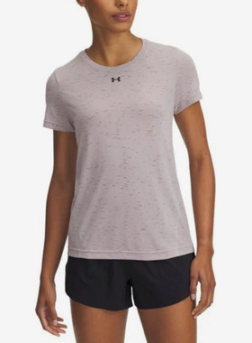 UA/安德玛正品Vanish Seamless女士经典跑步短袖T恤1384406-009