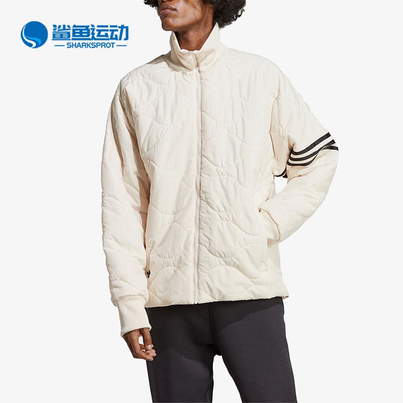 阿迪达斯男士休闲保暖棉服