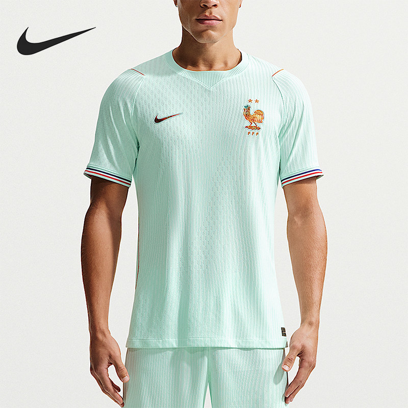 Nike/耐克正品Aero-FIT男士足球比赛运动圆领透气T恤IB5200-394