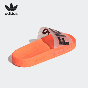 三叶草女士轻便舒适防滑运动拖鞋 G28915 阿迪达斯正品 Adidas