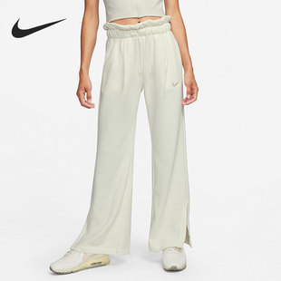 Nike/耐克官方正品秋季新款女子舒适休闲阔腿分叉长裤DQ6169-133