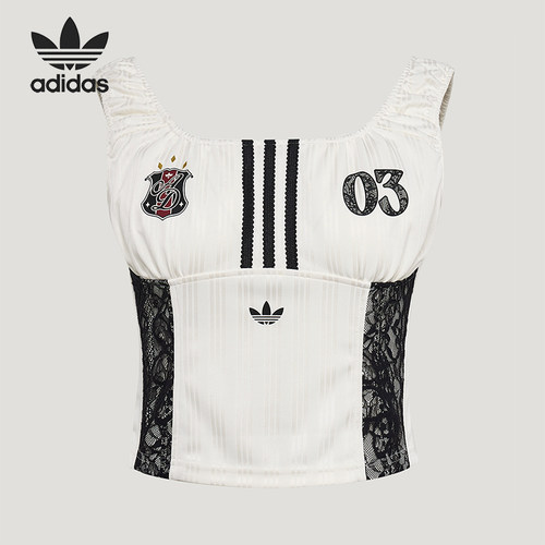 Adidas/阿迪达斯正品三叶草BLKTANKTOP新款女经典街头背心KU4750