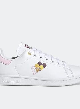 Adidas/阿迪达斯正品三叶草新款女子舒适运动休闲简约板鞋 H03937