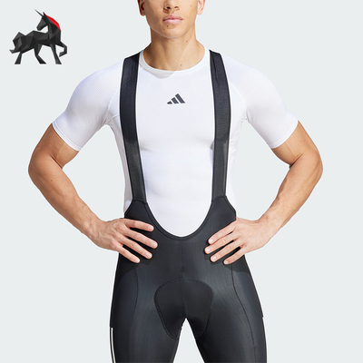 Adidas/阿迪达斯正品新款男士骑行训练透气运动短袖T恤IP9959