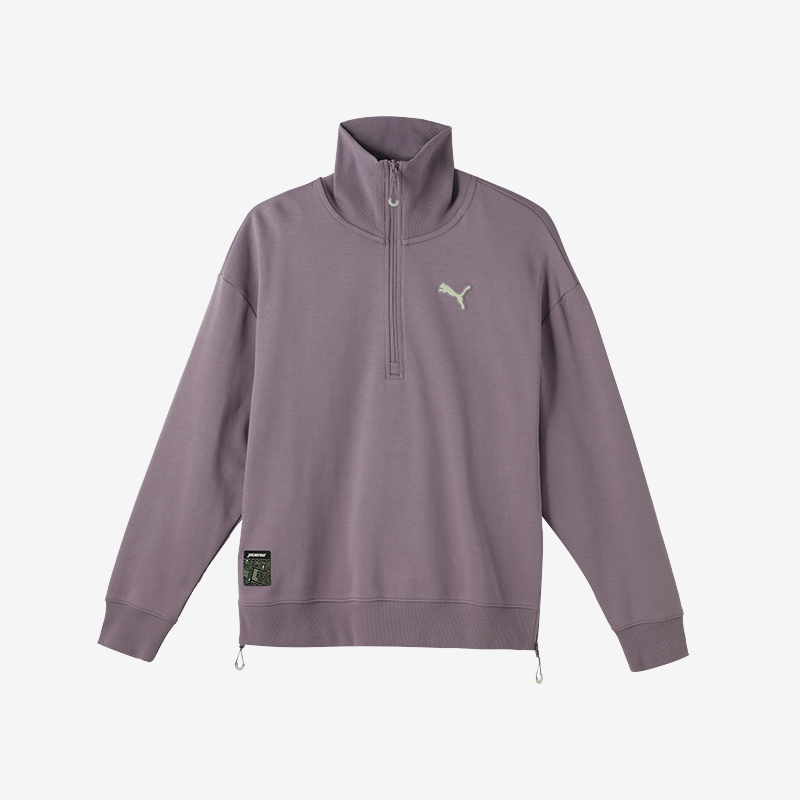 彪马女士运动宽松休闲卫衣