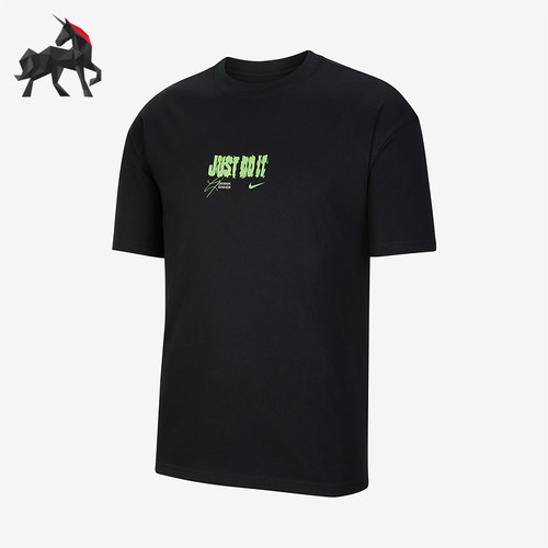 Nike/耐克正品2025男士日常圆领套头针织透气耐穿短袖IV6814-010