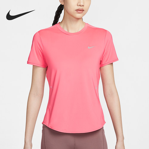 Nike/耐克正品Swift女士跑步修身柔软经典休闲短袖T恤HM9699-897