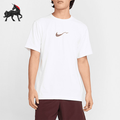Nike/耐克正品夏季新款男士透气跑步经典训练短袖T恤HV4882-100