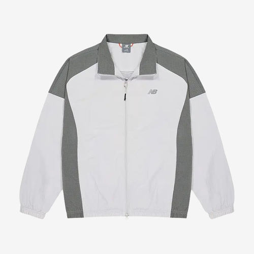 New Balance新百伦正品男翻领舒适亲肤日常出行夹克NAF33081-LGR